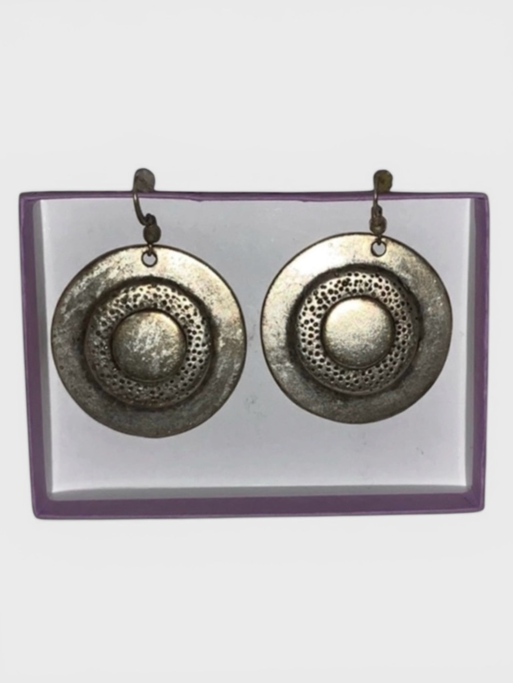810 Silver Circle Earrings